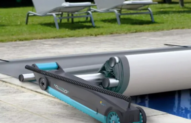 Sistema di avvolgimento elettrico per coperture a barre